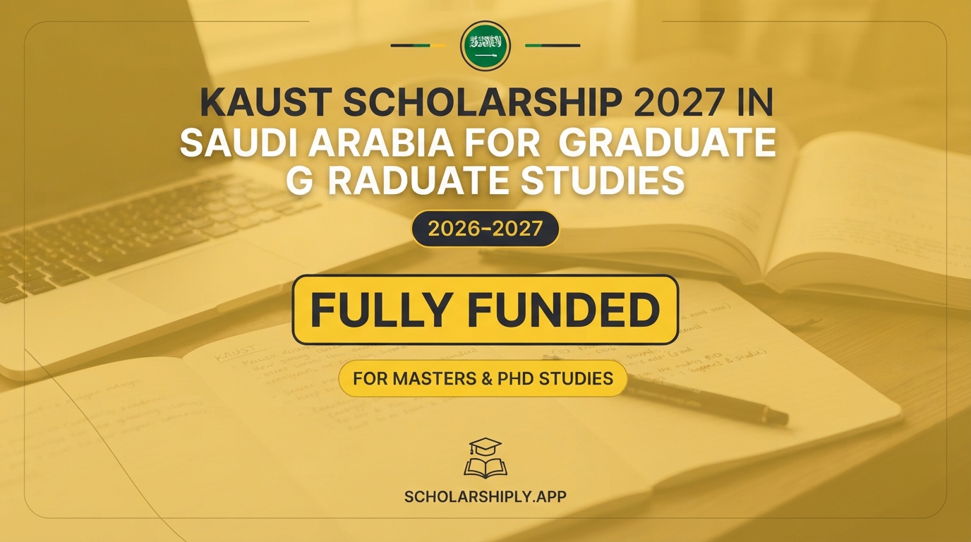 KAUST Scholarship 2027 in Saudi Arabia for Graduate Studies