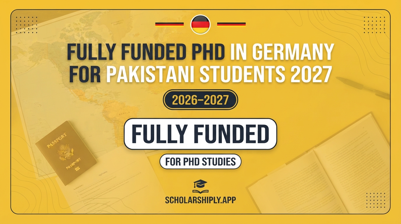 Fully funded PhD in Germany for Pakistani students in Wearable AI
