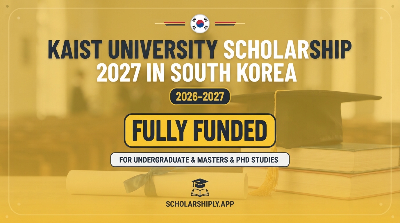 KAIST University Scholarship 2027 in South Korea