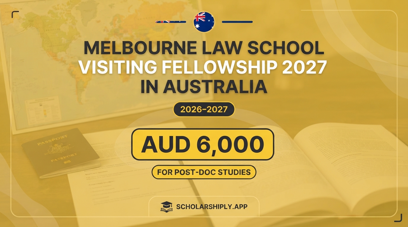 Melbourne Law School Visiting Fellowship 2027 in Australia