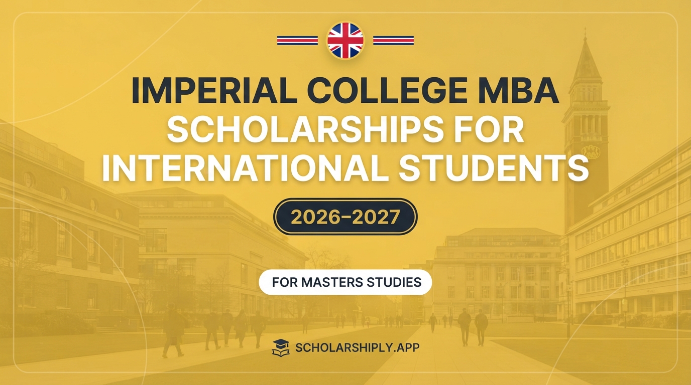 Imperial College MBA scholarships for International Students