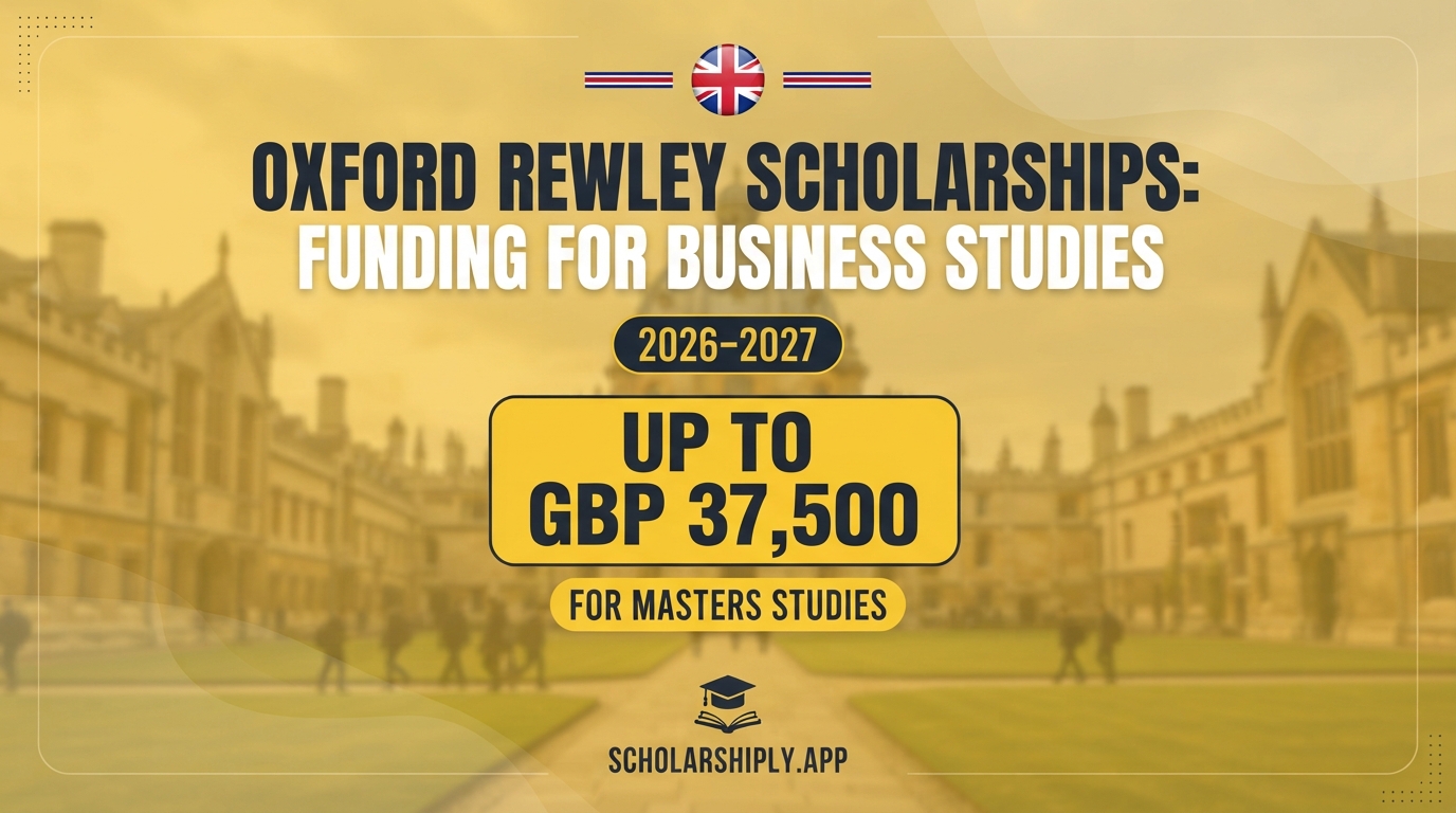 Oxford Rewley Scholarships: Funding for Business Studies