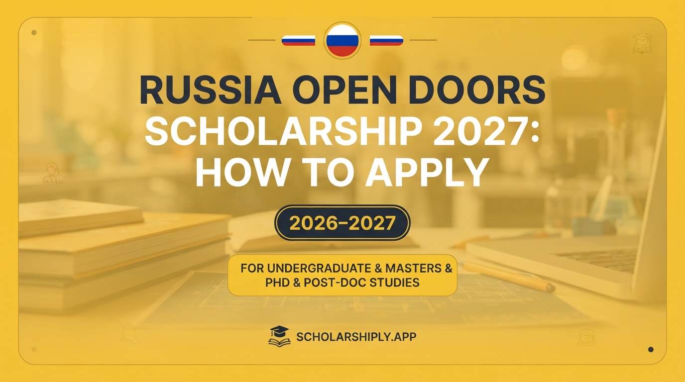 Russia Open Doors Scholarship 2027: How to Apply