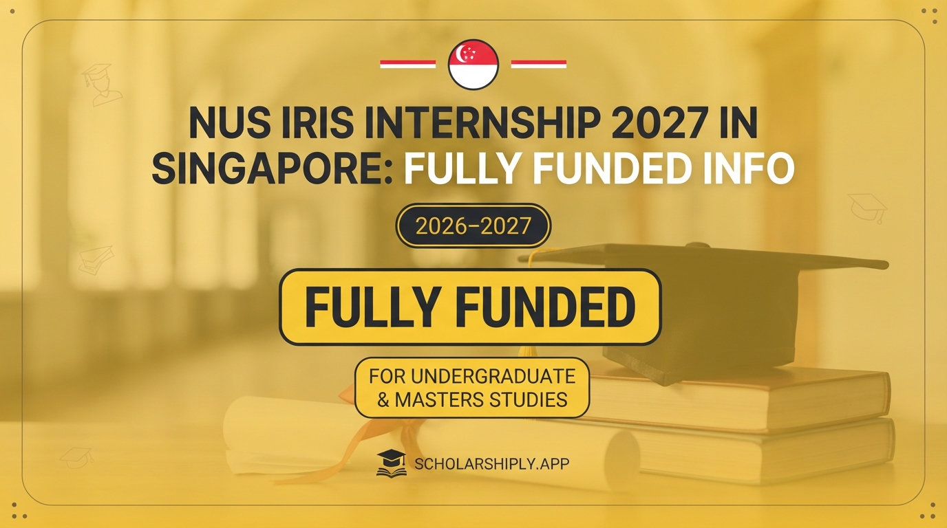 NUS IRIS Internship 2027 in Singapore: Fully Funded Info
