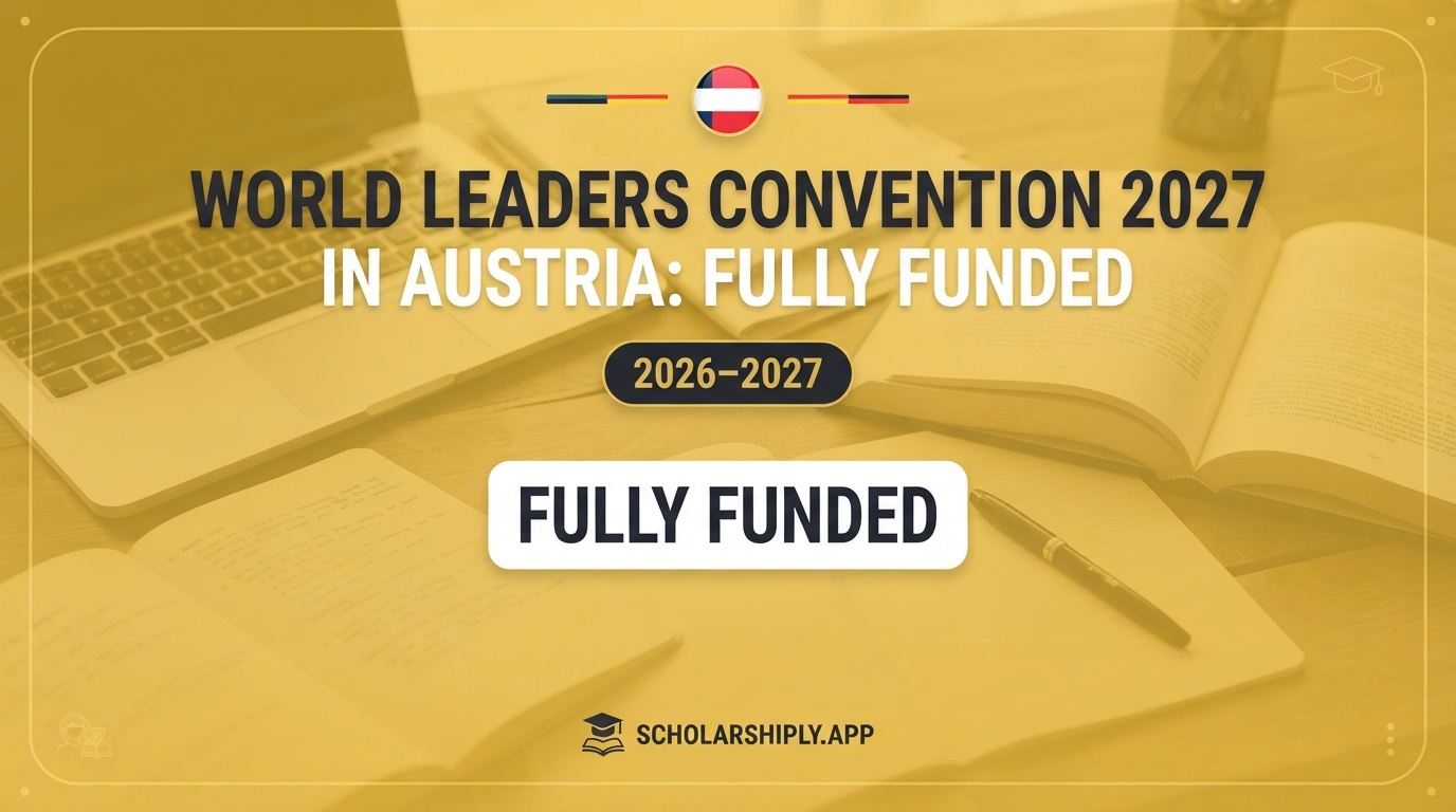 World Leaders Convention 2027 in Austria: Fully Funded
