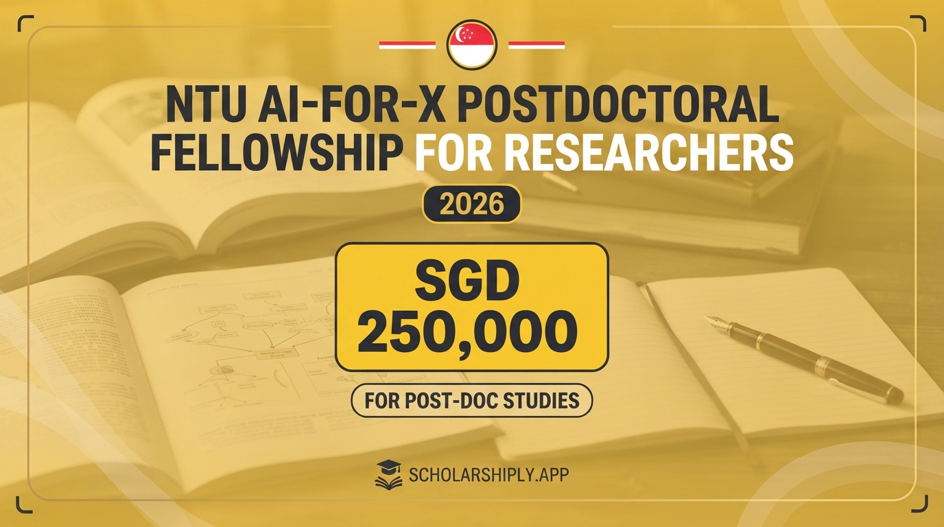NTU AI-for-X Postdoctoral Fellowship for Researchers