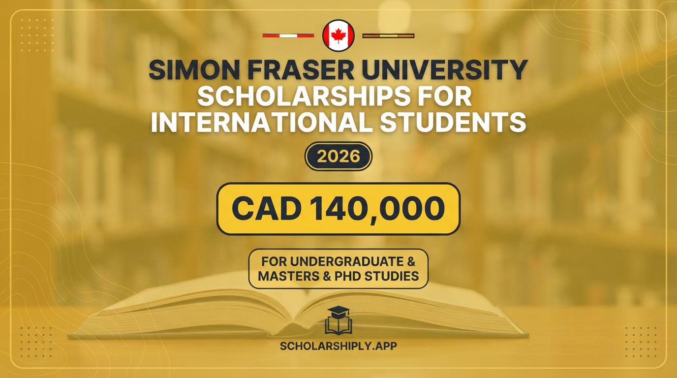 Simon Fraser University scholarships for international students
