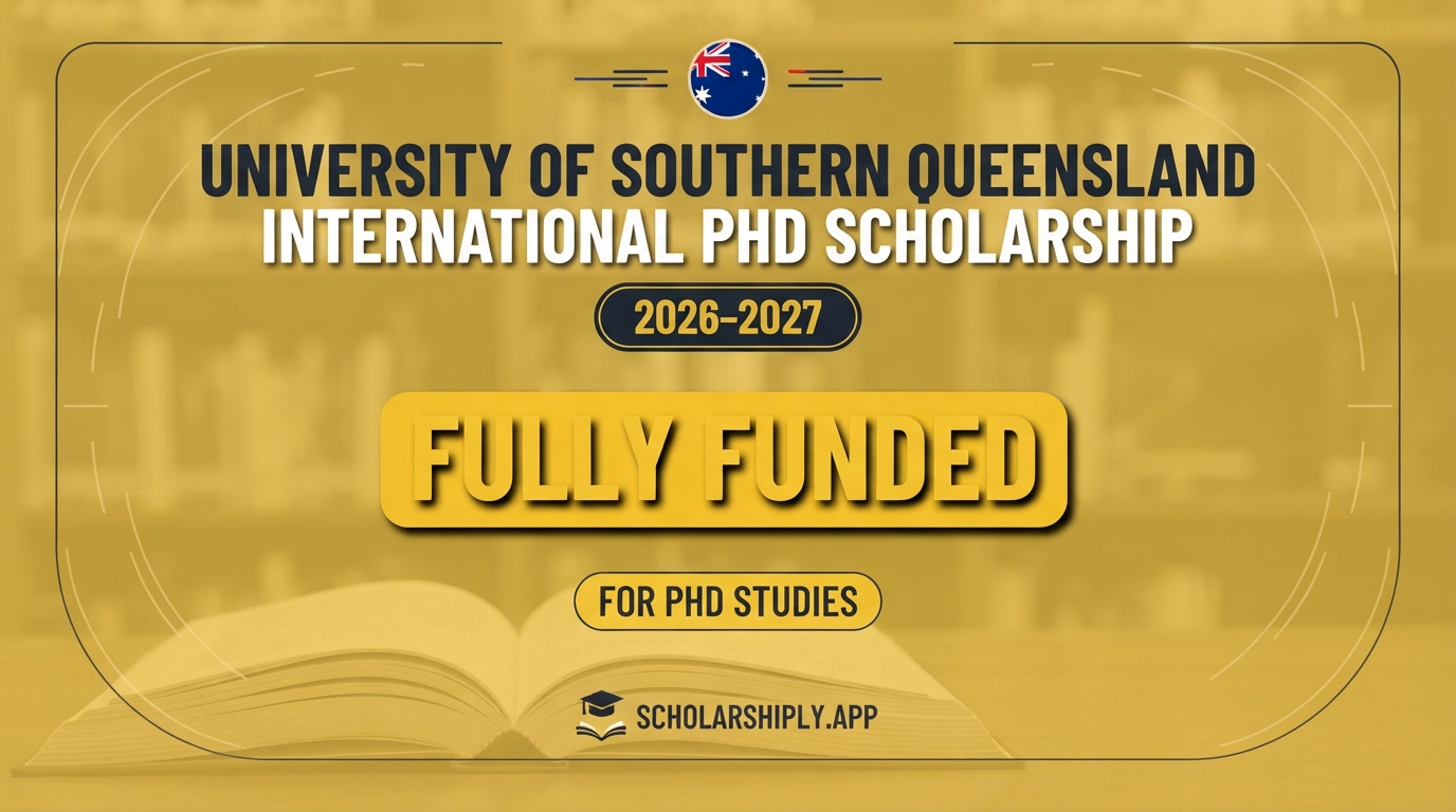 University of Southern Queensland international PhD scholarship