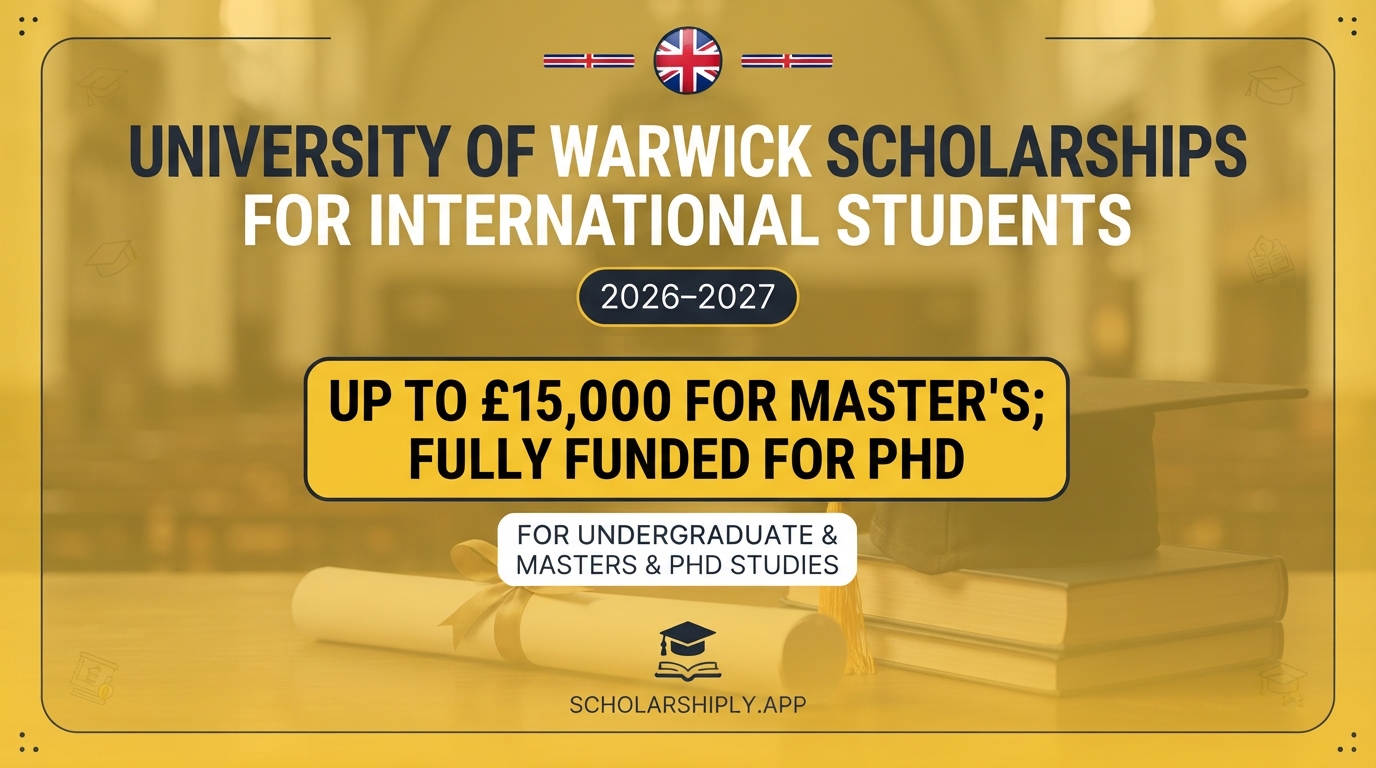 University of Warwick scholarships for international students