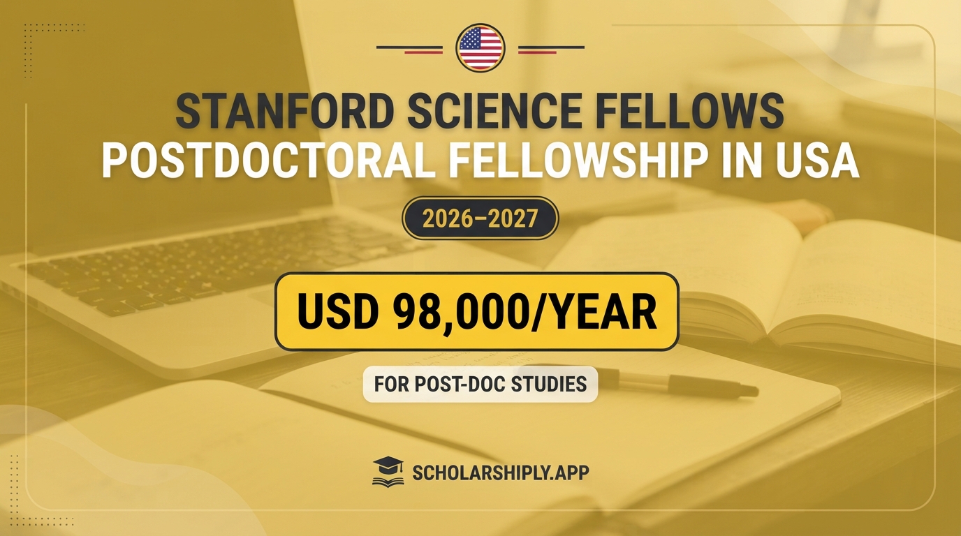 Stanford Science Fellows postdoctoral fellowship in USA