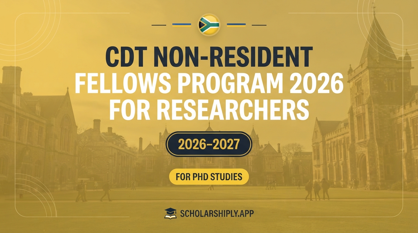 CDT Non-Resident Fellows Program 2026 for Researchers