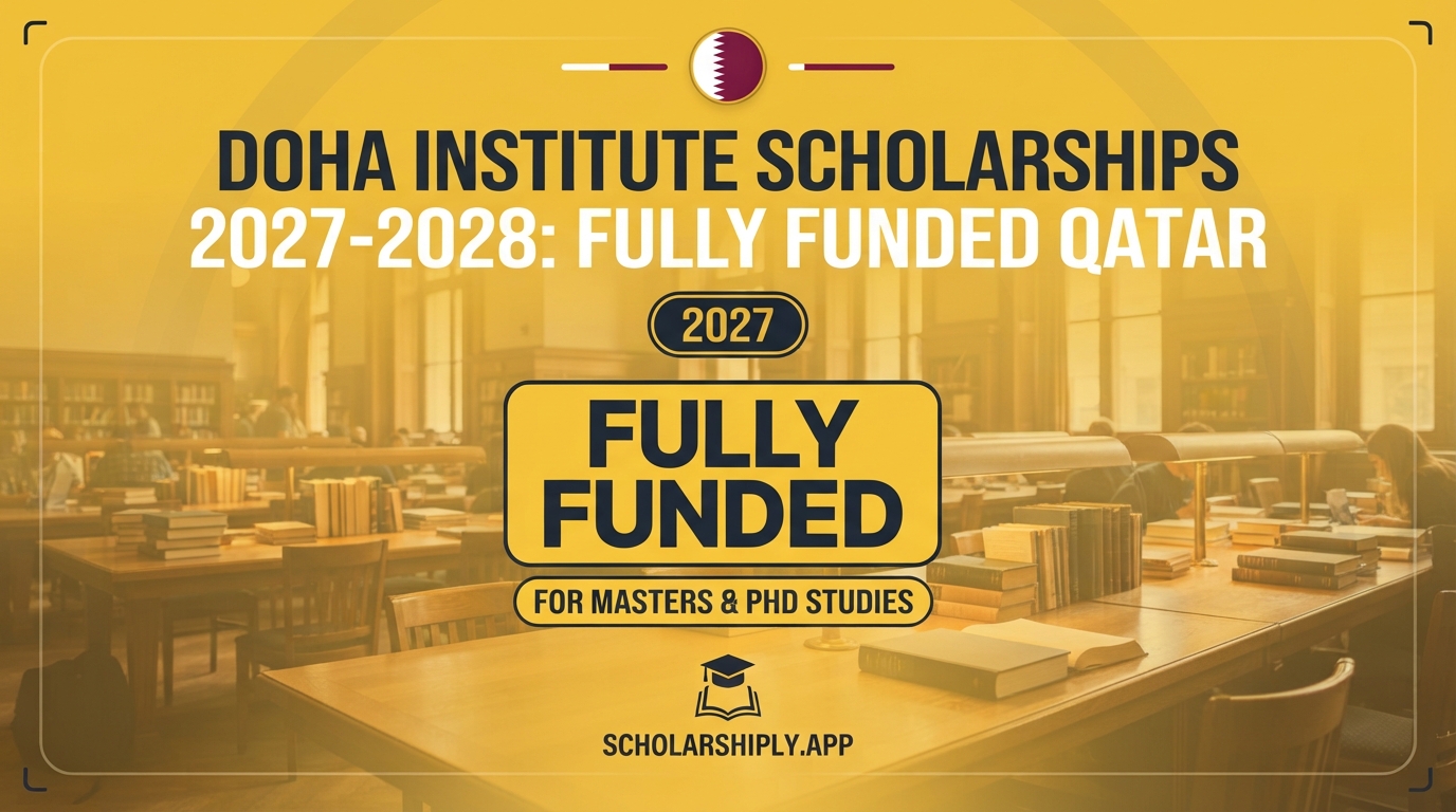 Doha Institute Scholarships 2027-2028: Fully Funded Qatar