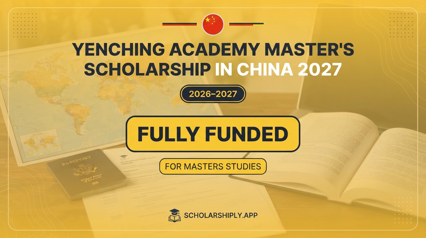 Yenching Academy master's scholarship in China 2027
