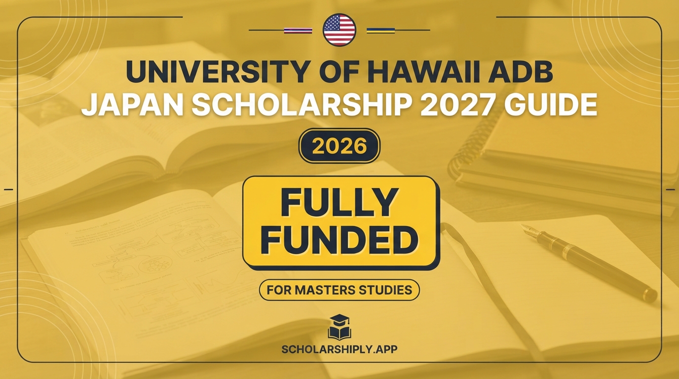 University of Hawaii ADB Japan Scholarship 2027 Guide