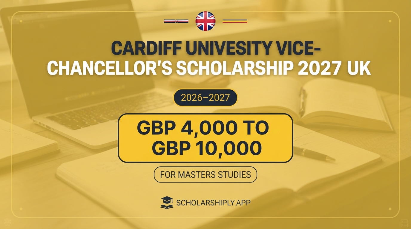 Cardiff University Vice-Chancellor’s Scholarship 2027