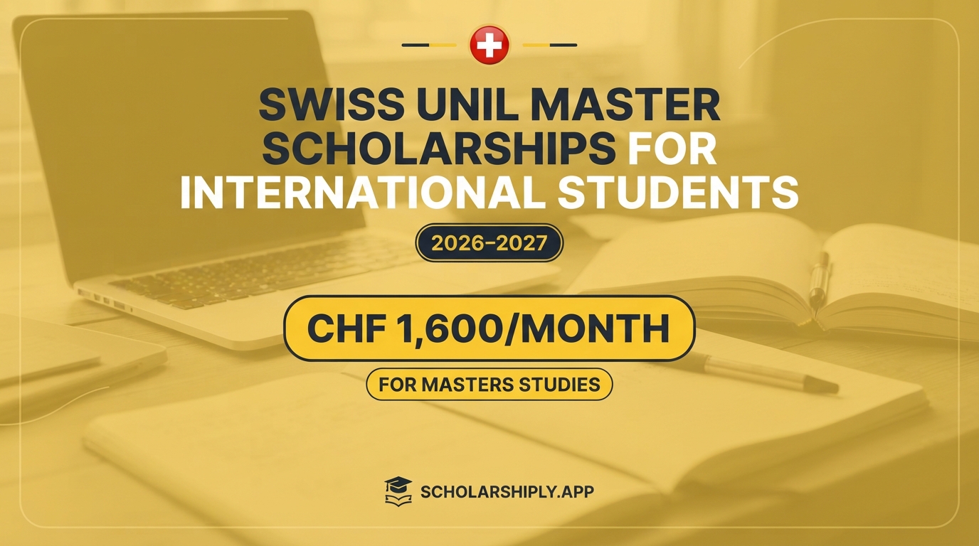 Swiss UNIL Master scholarships for international students