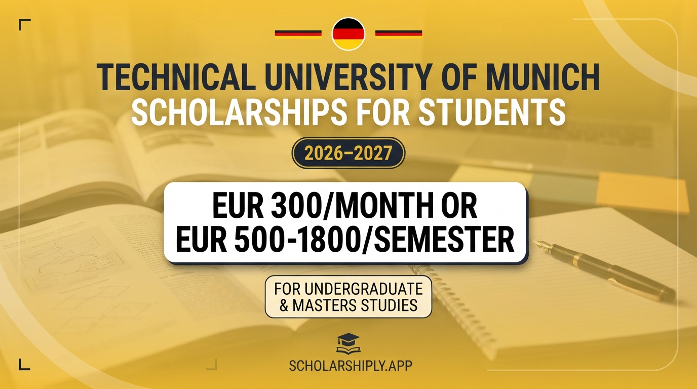 Technical University of Munich scholarships for students