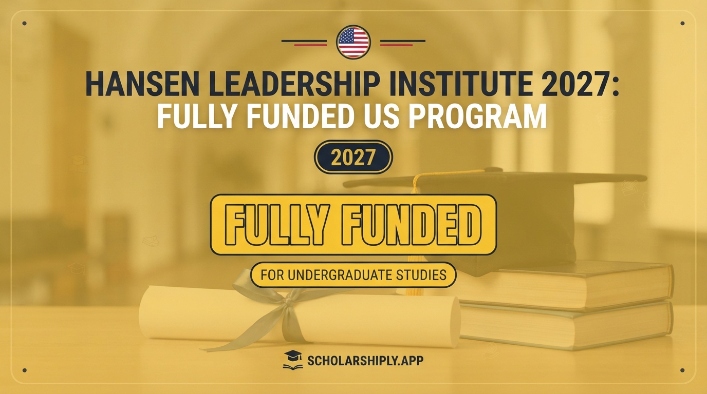 Hansen Leadership Institute 2027: Fully Funded US Program