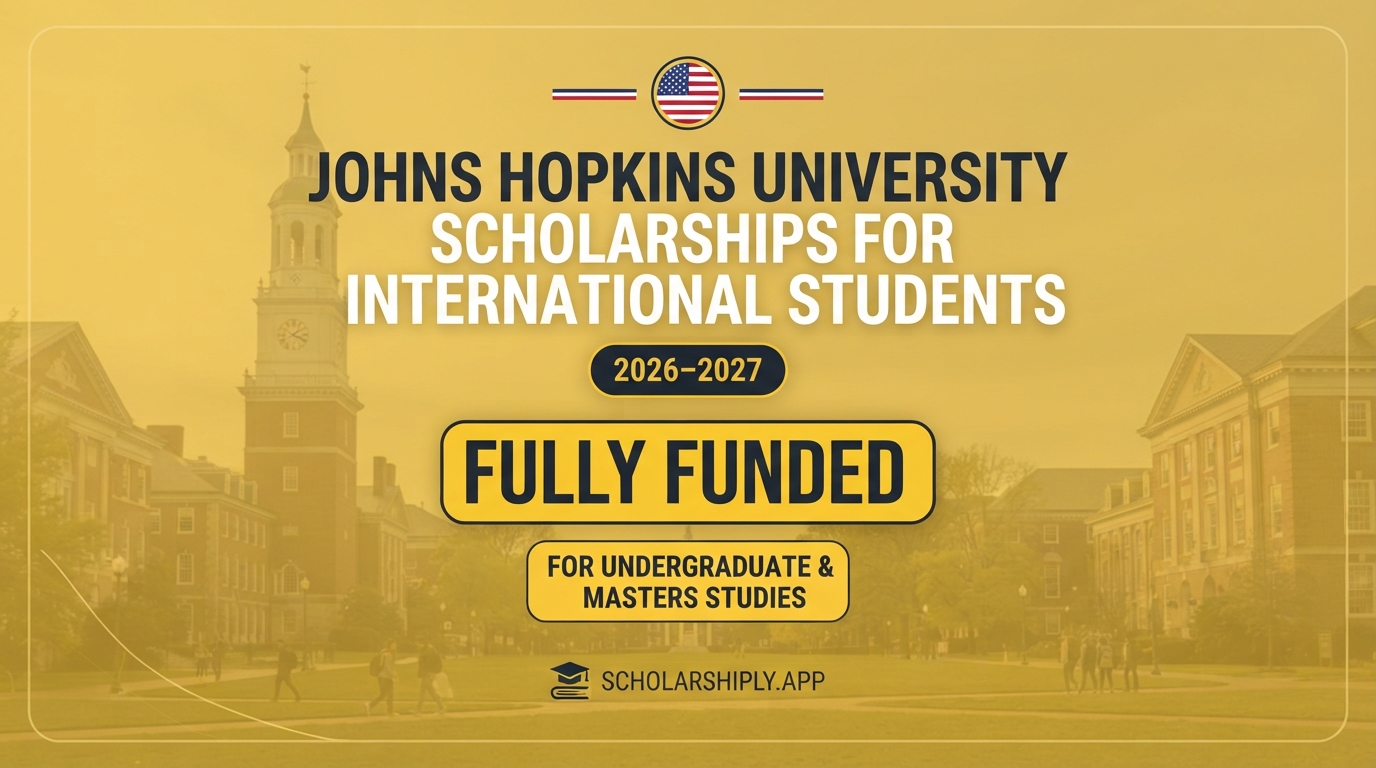 Johns Hopkins University scholarships for international students