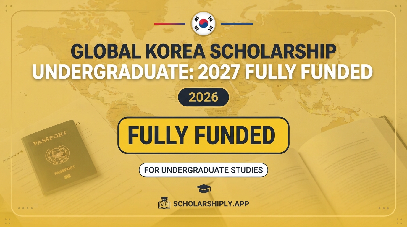 Global Korea Scholarship undergraduate: 2027 Fully Funded