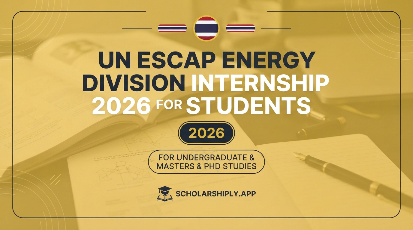 UN ESCAP Energy Division internship 2026 for students