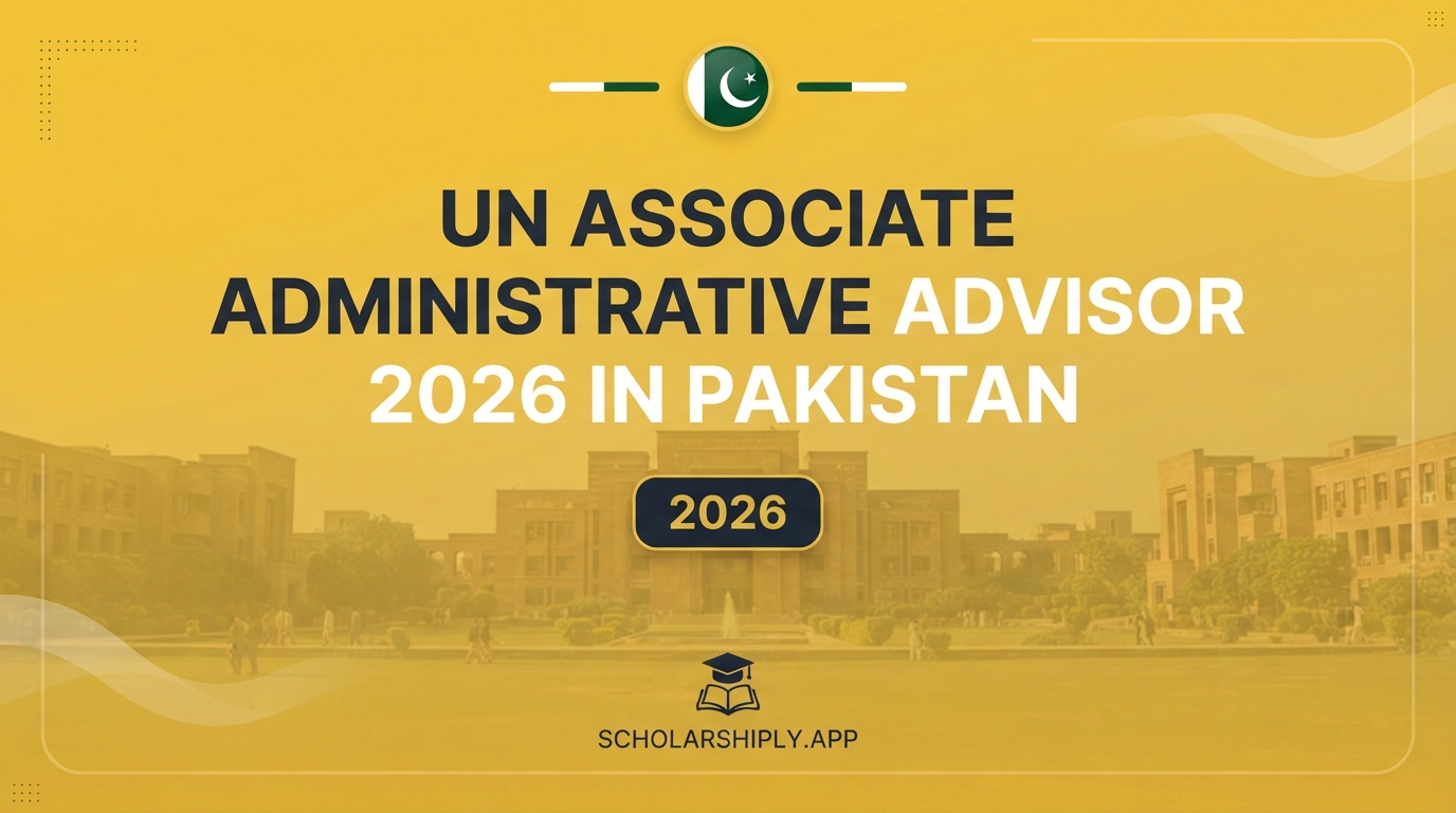 UN Associate Administrative Advisor 2026 in Pakistan