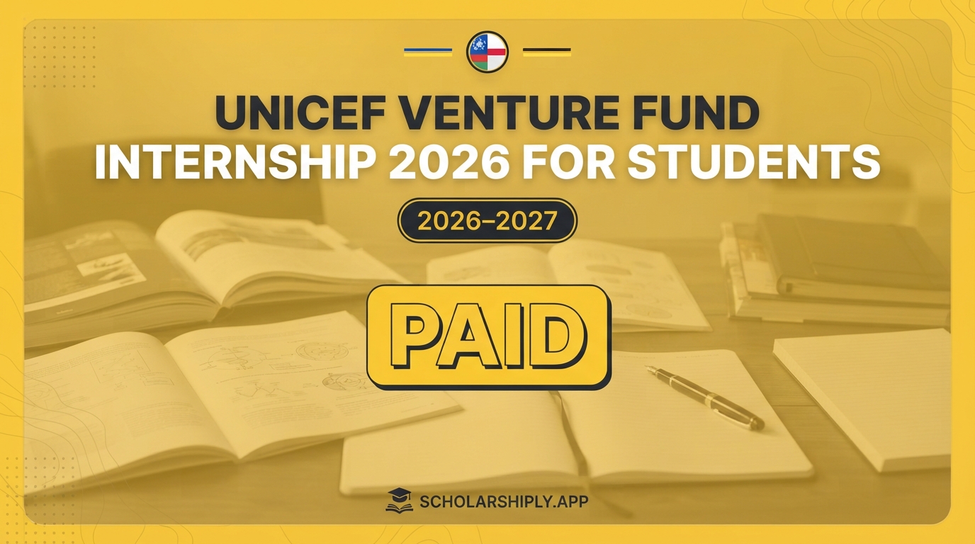 UNICEF Venture Fund internship 2026 for students