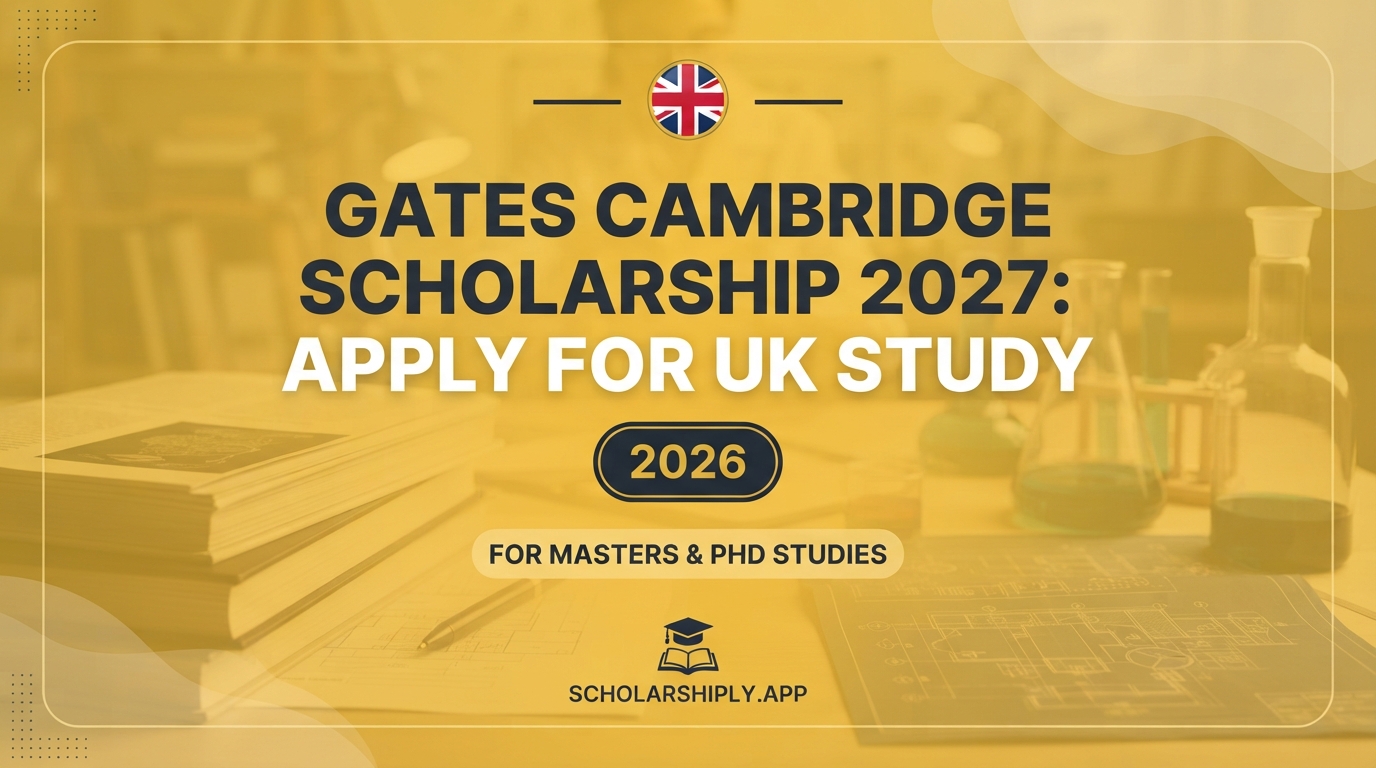 Gates Cambridge Scholarship 2027: Apply for UK Study