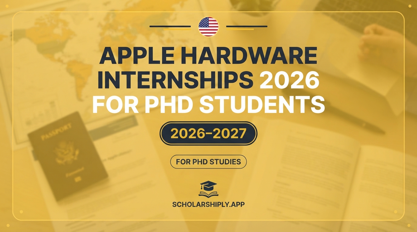 Apple Hardware Internships 2026 for PhD Students