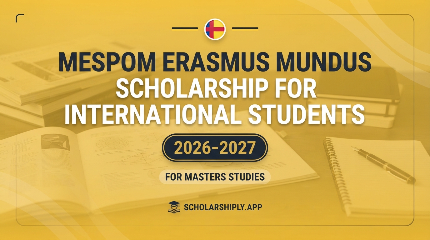 MESPOM Erasmus Mundus Scholarship for International Students