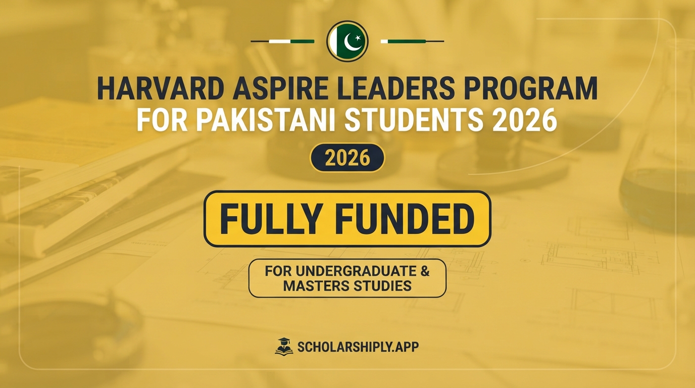 Harvard Aspire Leaders Program for Pakistani students 2026