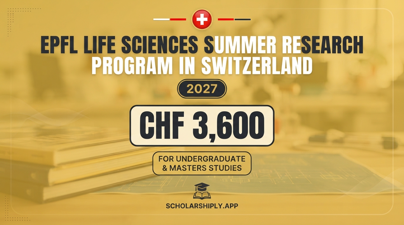 EPFL Life Sciences Summer Research Program in Switzerland