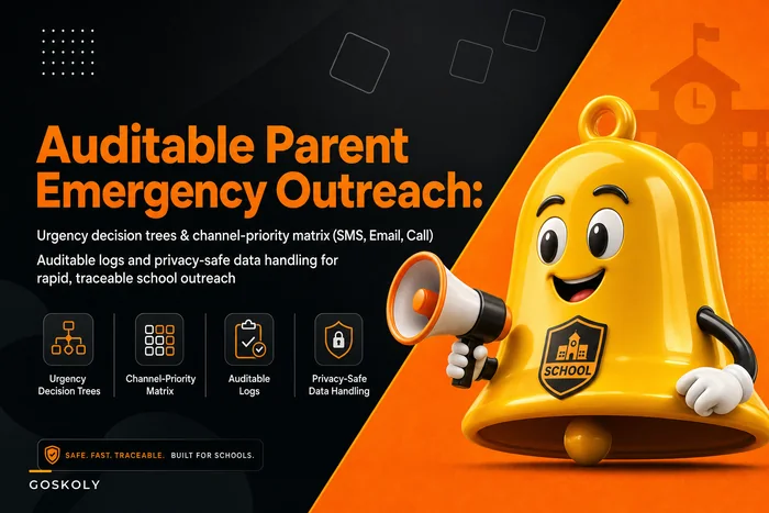 Auditable Parent Emergency Communication Workflow for Rapid School Outreach