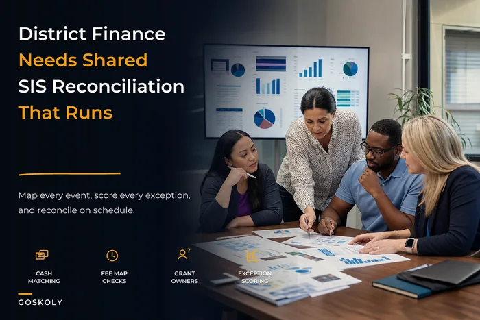 District Finance and SIS Alignment for Reliable Reconciliation