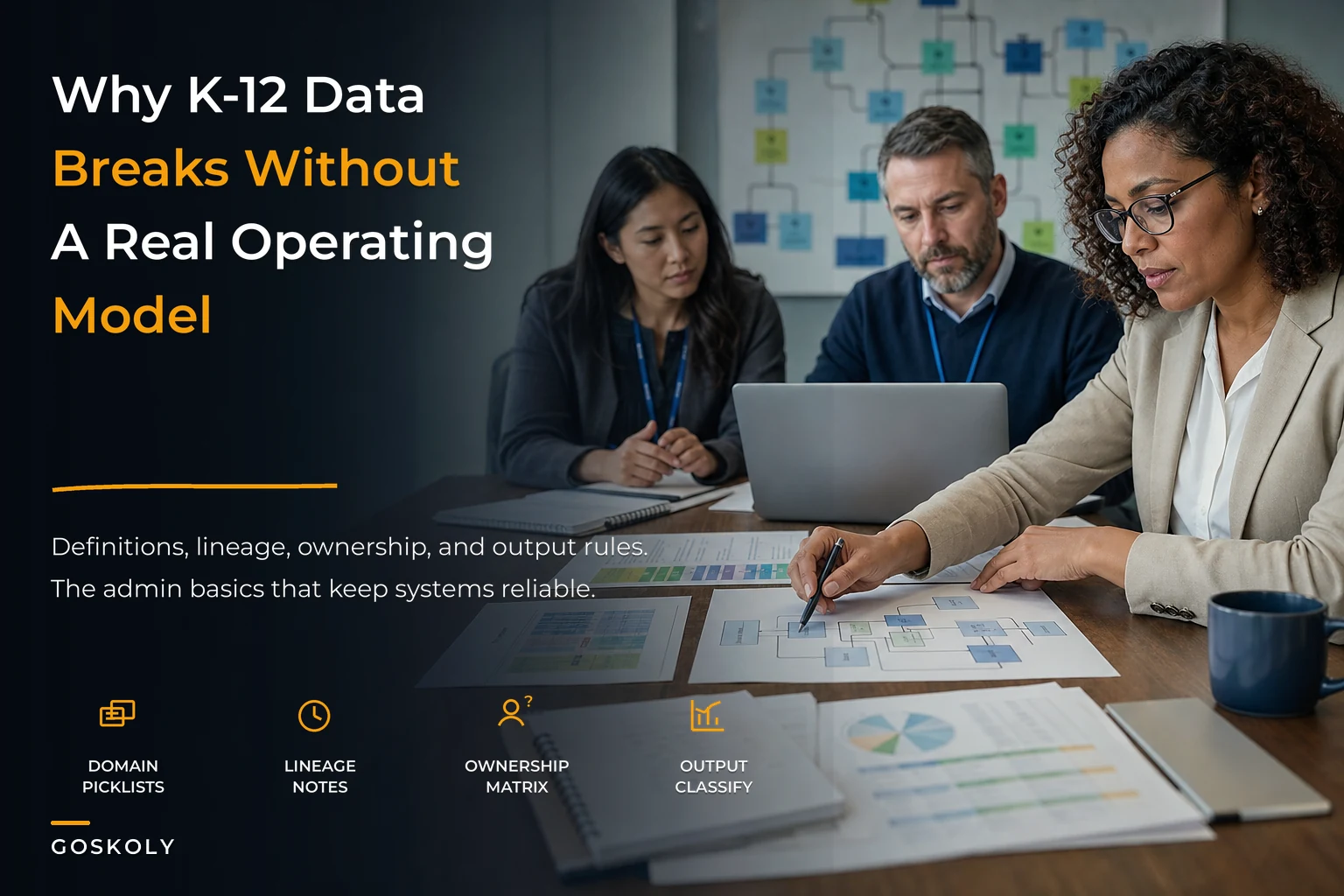 K–12 Operational Data Strategy: Practical School Data Architecture, Ownership and Lightweight Lineage for Administrators
