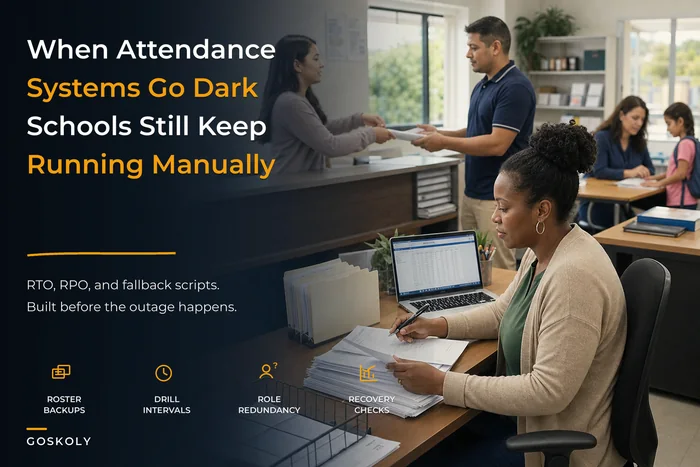 School Operations Resilience Playbook: Continuity for Attendance, Registration and Parent Communications