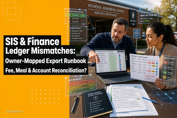 When SIS and Finance Ledgers Don't Match: A Runbook for Fee, Meal and Account Reconciliation