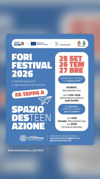 FORI Festival 2026