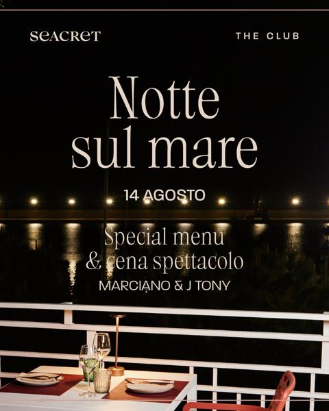 Notte sul mare