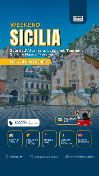 Weekend Sicilia