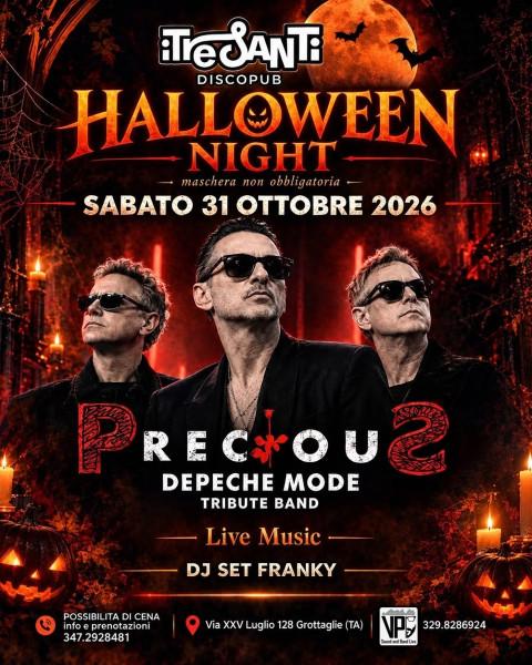 Halloween Night — Precious live + Dj Set