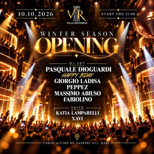 Winter Season Opening