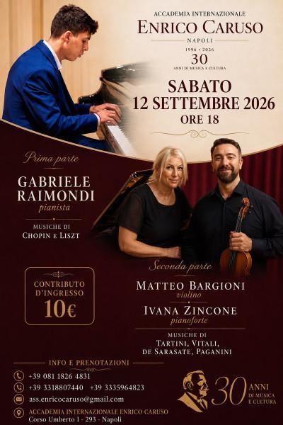 Recital pianistico e cameristico