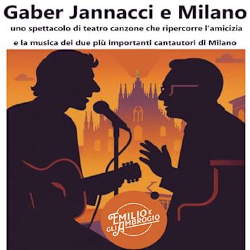 Gaber, Jannacci e Milano