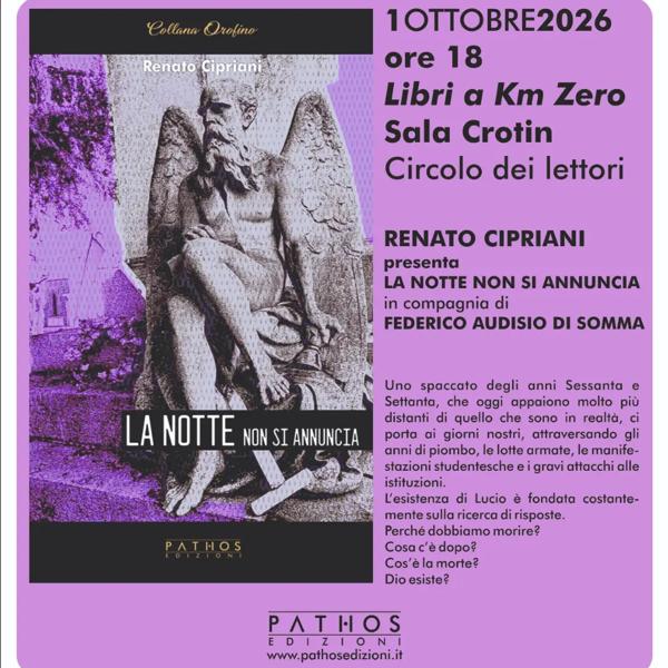Libri a Km Zero: La notte non si annuncia