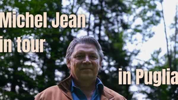 Michel Jean in tour in Puglia