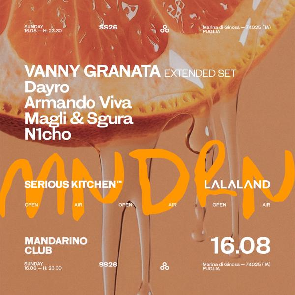 Mandarino Club Open Air 16.08