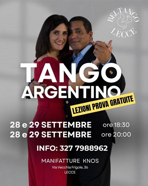 Tango Argentino - Lezioni Prova Gratuite