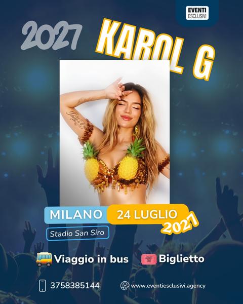 Karol G Live in Italy