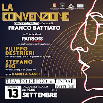 La Convenzione: Concerto Tributo a Franco Battiato